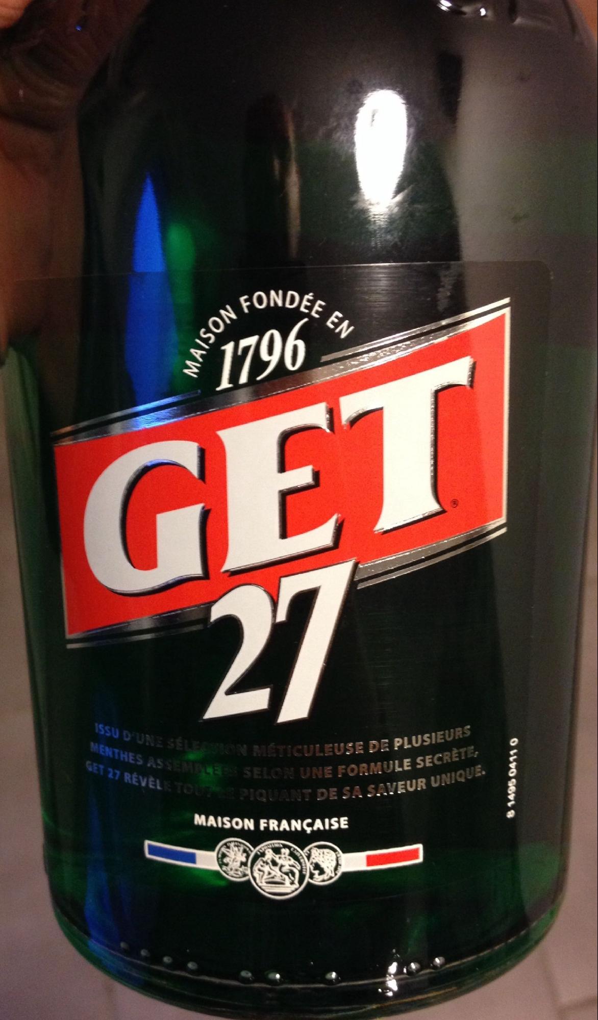 Pourquoi les bouteilles de Get 27 ont-elles disparu des rayons de