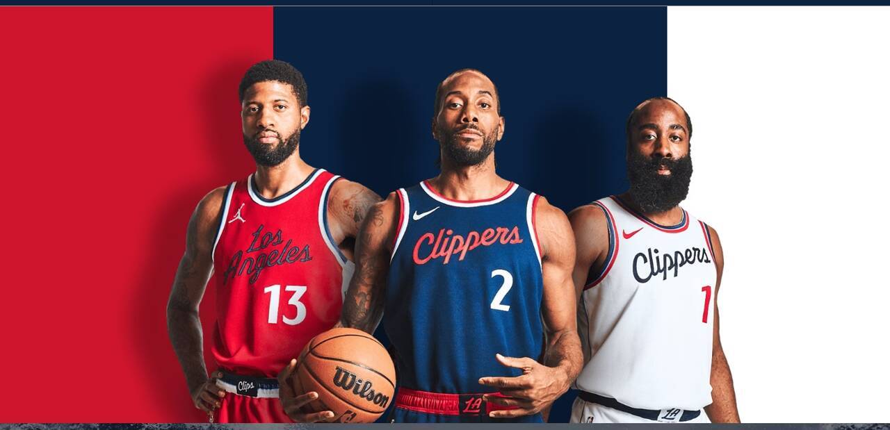 NBA. Logo maillots Les Los Angeles Clippers d voilent leur