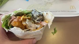 Escargot retrouvé dans un wrap au McDonald’s de Caudry : « Un incident rarissime »