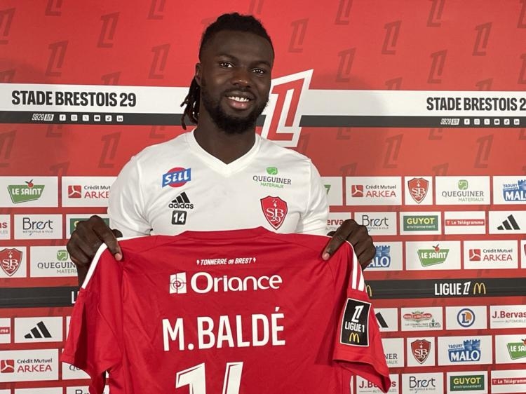 Stade Brestois. «Le coach m'a parlé de cette possibilité d'évoluer avec Ludo Ajorque», révèle Baldé